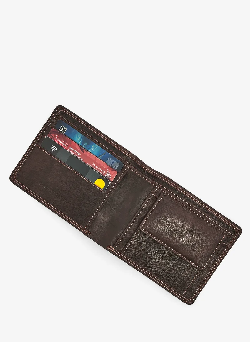 روبرت وود محفظة جلدية مطوية بشعار حصان